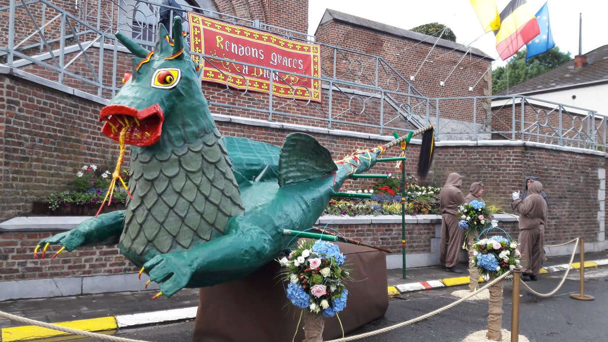 Le dragon de Wasmes est prêt pour la procession <a href="/Telemb_Officiel/">Télé MB</a>