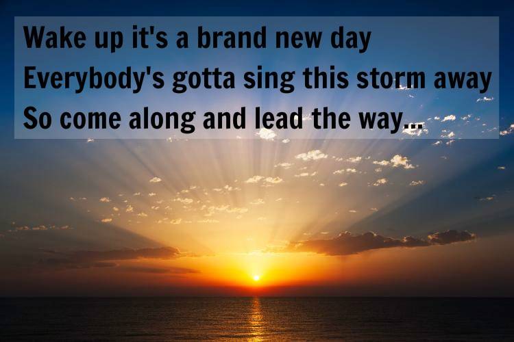 It's been a terrible few weeks but we cannot let these barbarians win. As you head to London today remember these words and sing loud...