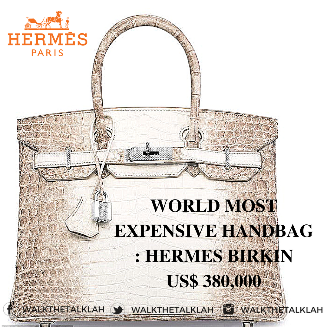 WalkTheTalkLah's tweet photo. Meet the world most expensive handbag.
https://t.co/uPeV2u7xzo

#WalkTheTalkLah
#Mostexpensivehandbag
#Hermesbirkin
#usd380000 https://t.co/stjEKrHDjH