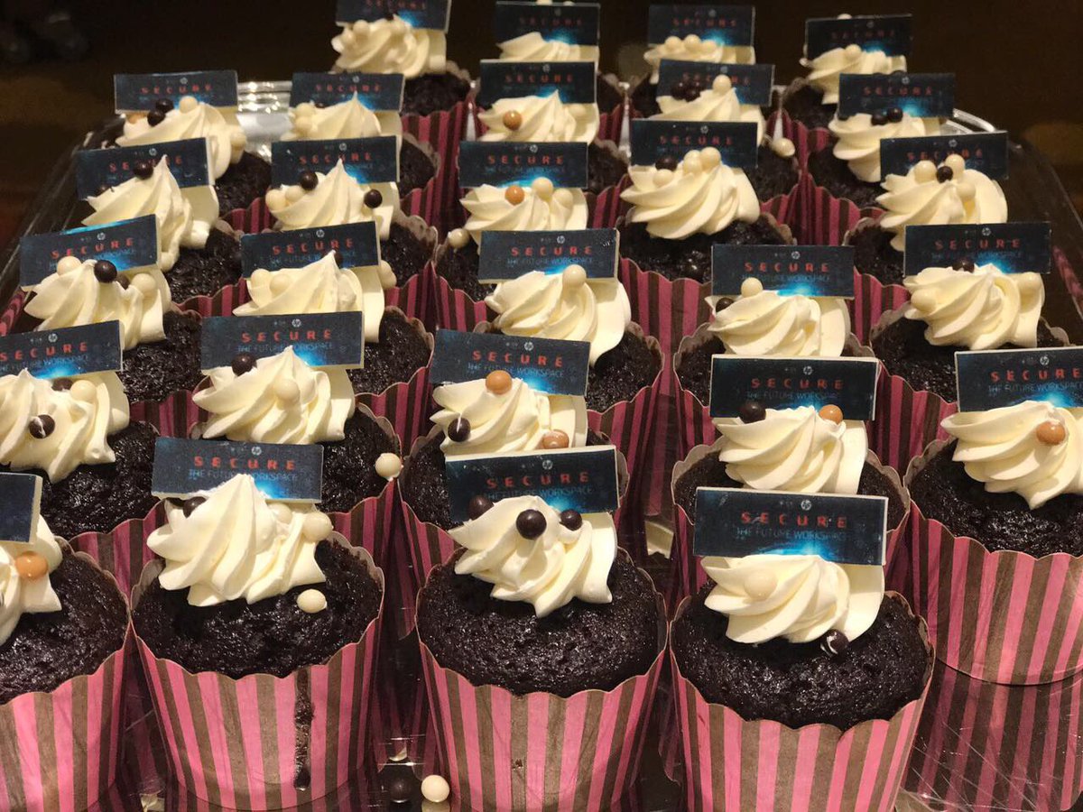 idcapevents's tweet photo. Mmmm #SecureTheWorkspace ... with cupcakes! https://t.co/k7Ye40cqmY
