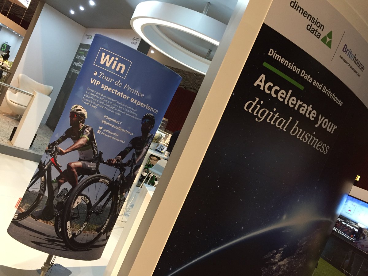 Speak to the team at Dimension Data &amp; find out how you can win a VIP Spectator experience #Saphila17 #ReImagine @DiDataMEA
