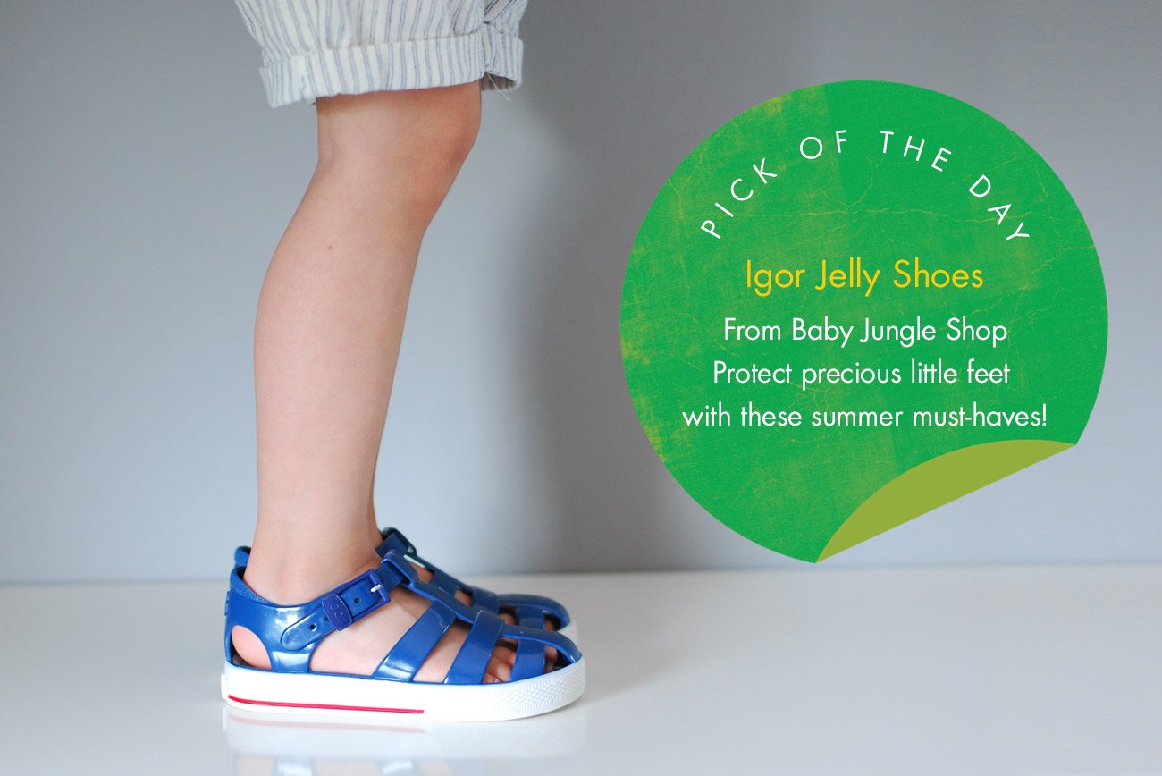 igor childrens jelly shoes