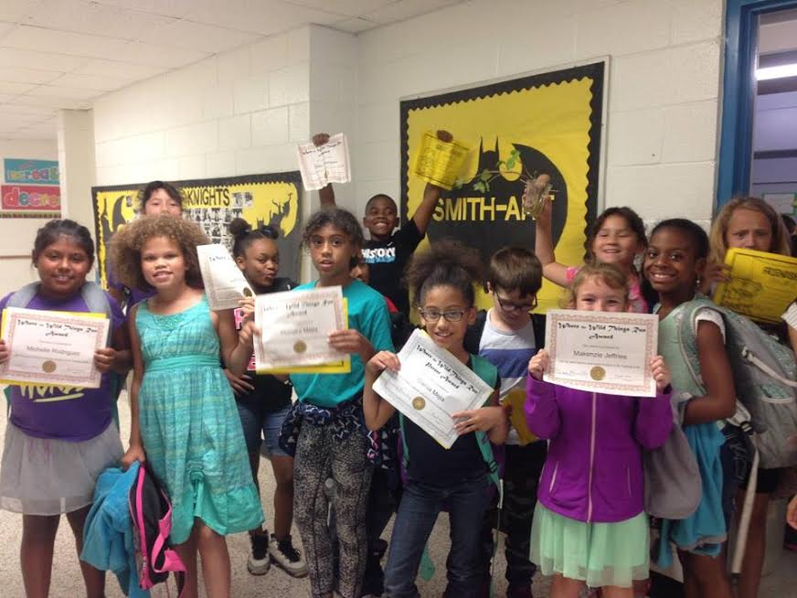 WilsonSchoolsNC's tweet photo. Vinson-Bynum Awards for running club, STEAM club and comic book club! Celebrate the school year! #wcsisthebest https://t.co/5HH8biVqoM