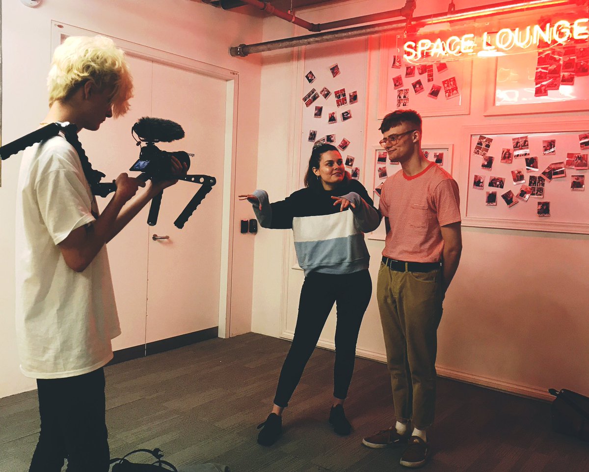 doddleoddle's tweet image. Lucy channels her inner Lorde