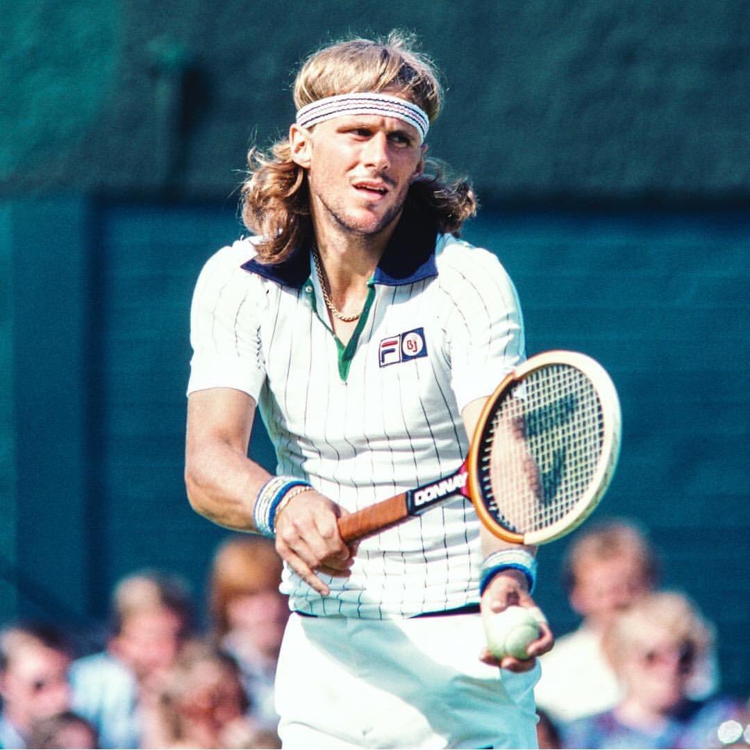 Did I tell you I love this guy!!! Happy birthday Bjorn Borg. Well played, Wimbledon Official Page!  