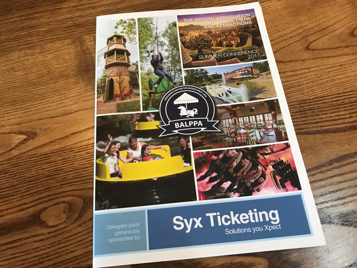 GANTNERbnl_uk's tweet photo. @syxticketing excited to be sponsor at #summerconference2017 @feca_balppa #altontowers https://t.co/FCdOfidEw3