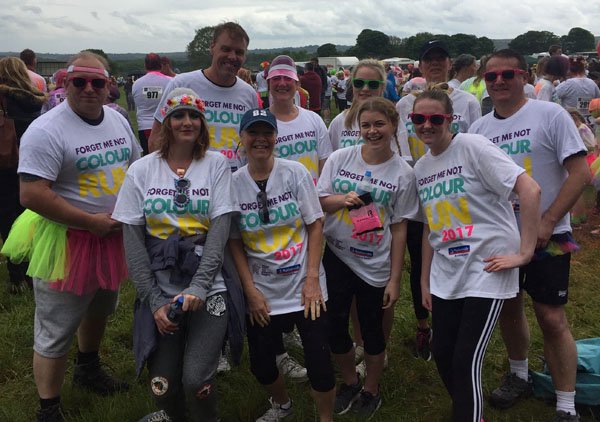 WeTakeCare_UK's tweet photo. #EasiliftLoadingSystems are proud of everybody who took part in the #ColorRun. Help us to help the #forgetmenottrust https://t.co/XO987B3P3G https://t.co/VFQa87aYcH