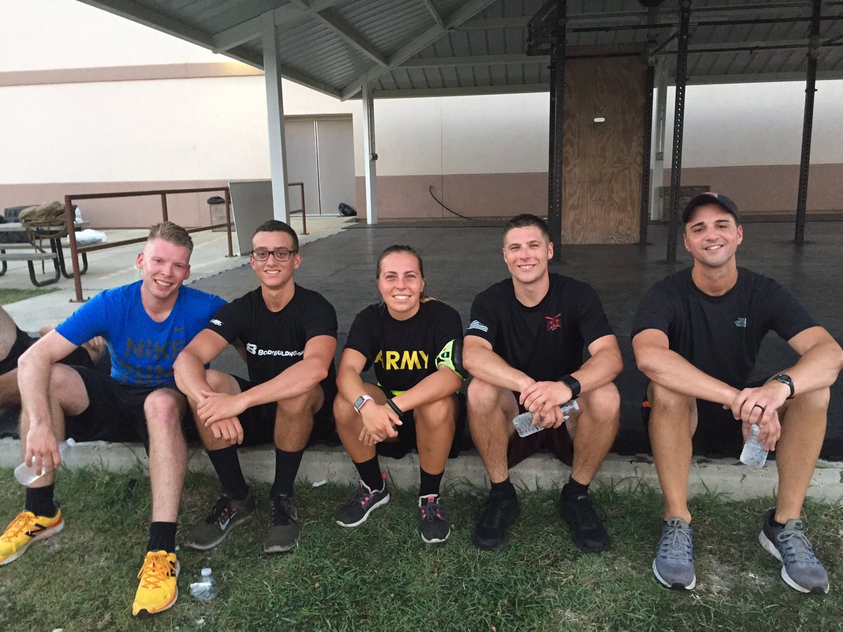 Had the pleasure of participating in the Army Ten Miler tryout today. Had a blast! One of my soldiers (#11) finished 1st at 67 min!