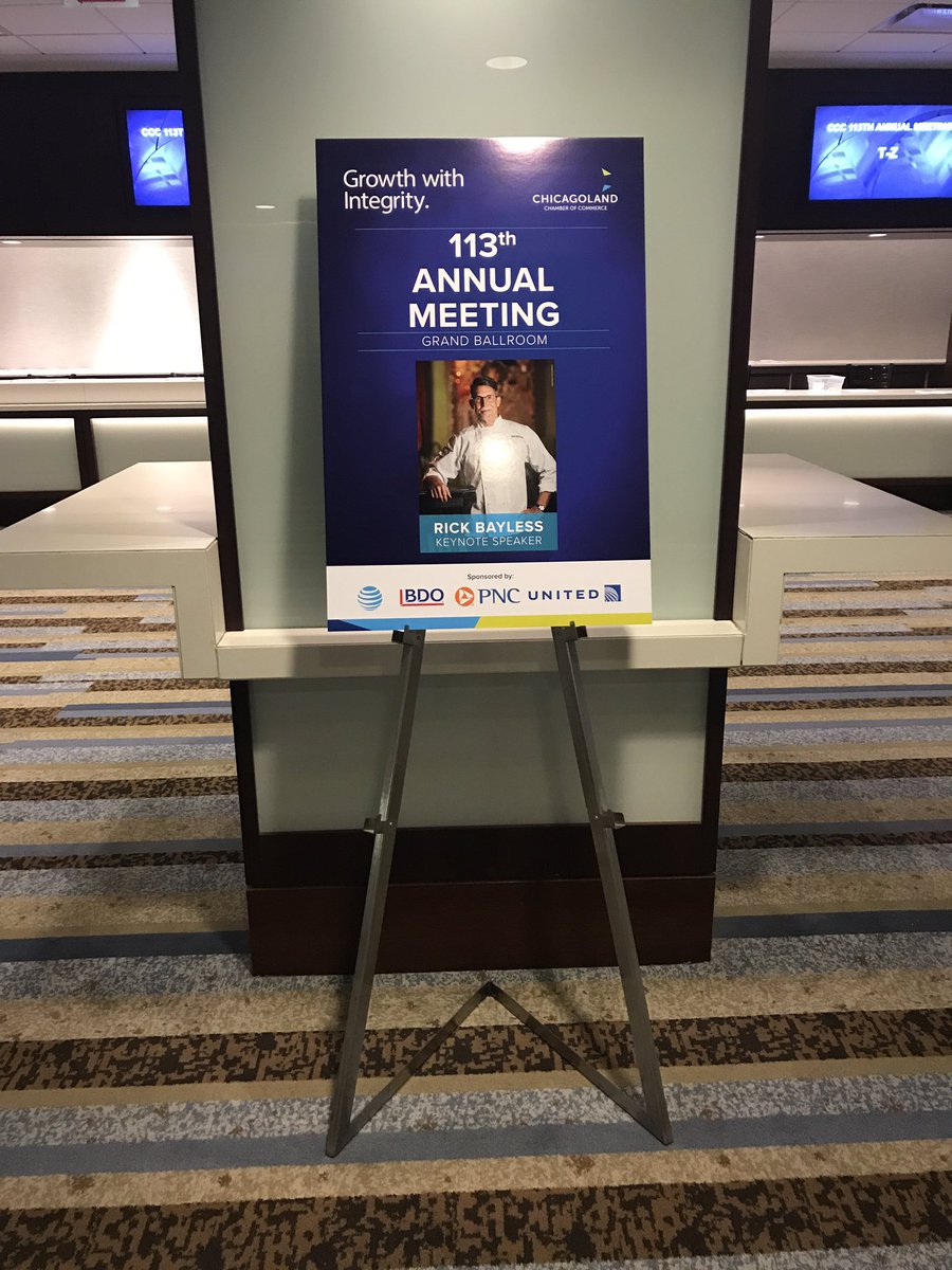 ChicagoBACP's tweet photo. This morning we're at the @ChicagolandCmbr Annual Meeting! Working closely with NBDCs helps bring biz resources into Chicago's communities! https://t.co/U8wxRIoavX