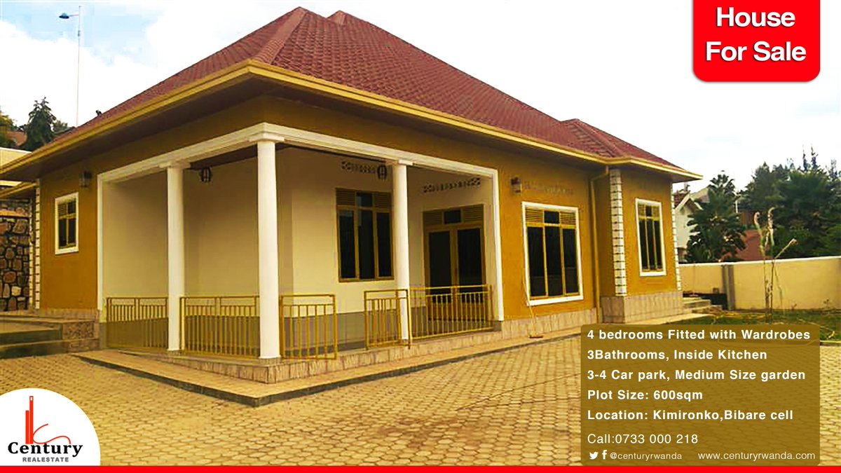 CenturyRwanda's tweet photo. #HouseDeal, Beautiful & spacious house for sale in #Kimironko: 4 bedrms & 3 bathrms large garden & parking
https://t.co/ejBRIVHmSI #Rwanda https://t.co/wnDeyhvSPu