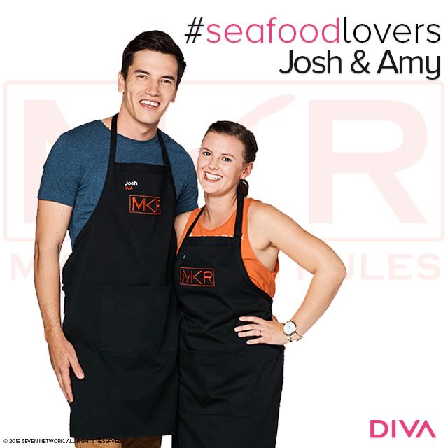 DIVAtvAsia's tweet photo. Attention all #seafood lovers out there! #JoshAmy are up next on #MyKitchenRules at 9:25PM | 8:25PM JKT-THAI, on DIVA! #MKR #DIVALovesFood https://t.co/2yWbKMAQUY