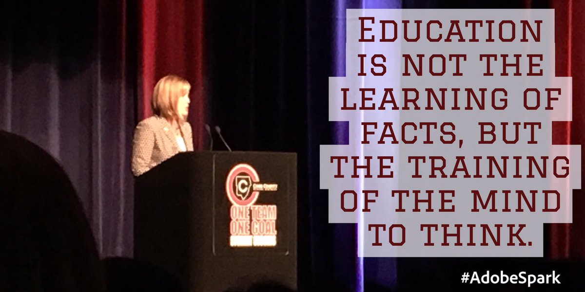 rlosbornehs's tweet photo. Chief Academic Officer, Mary Elizabeth Davis, challenging leaders in Cobb to lead with a purpose! #LovetoLeadhere https://t.co/1yM3l8cJfh