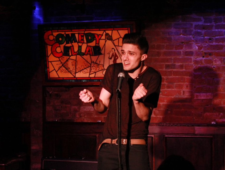 NYConservatory's tweet photo. Students in the Film/TV year can take Stand-Up Comedy as an elective.  They write and perform a 5 minute set at a comedy club. https://t.co/fdB9esft4u