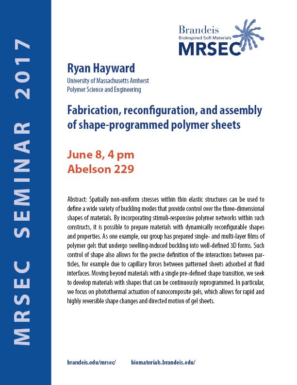 BrandeisMRSEC (@brandeismrsec) on Twitter photo Buckle up for shape changing experience MRSEC Seminar June 8 @BrandeisMrsec <a href="/BrandeisScience/">Brandeis Science</a> <a href="/fradenlab/">Fraden Lab</a> <a href="/dogiclab/">Dogic Lab</a> @RodalLab <a href="/UMassAmherst/">UMass Amherst</a> Buckle up for shape changing experience MRSEC Seminar June 8 @BrandeisMrsec <a href="/BrandeisScience/">Brandeis Science</a> <a href="/fradenlab/">Fraden Lab</a> <a href="/dogiclab/">Dogic Lab</a> @RodalLab <a href="/UMassAmherst/">UMass Amherst</a>