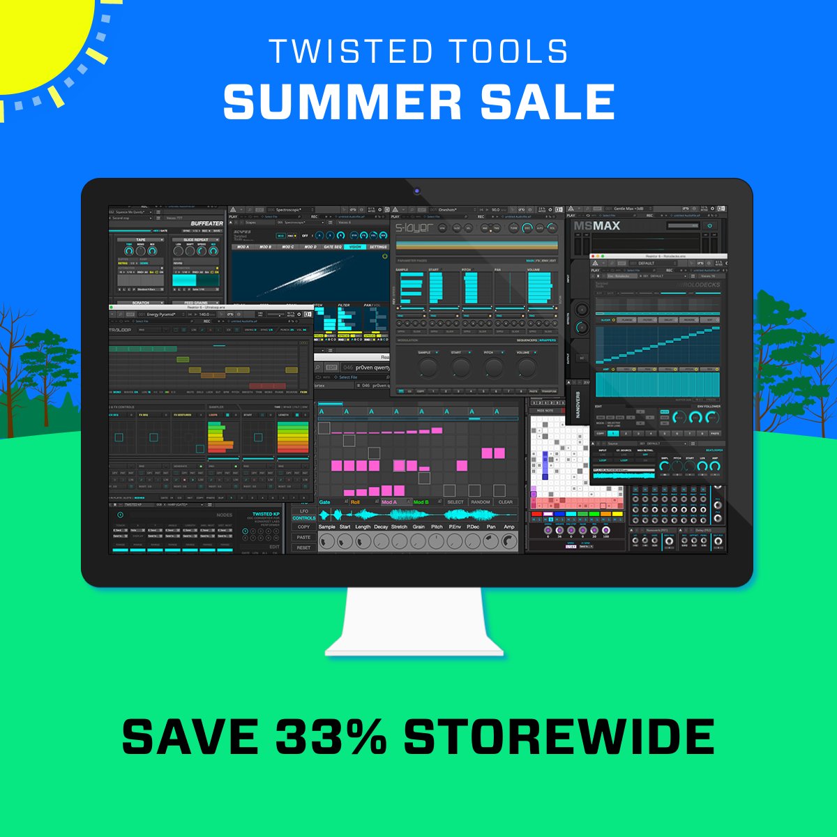 We are celebrating the Summer and for a limited time, everything storewide is a scorching hot 33% OFF!