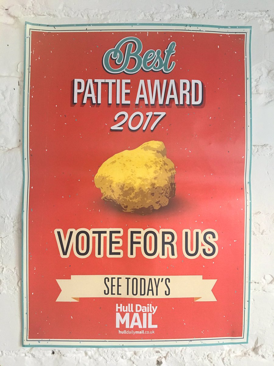 FishChipKitchen's tweet image. Vote for us!! #CityofCulture #HullDailyMail #pattie #fishandchips #cocktails #Gin #yorkshire #FreedomHull #fish #hull2017