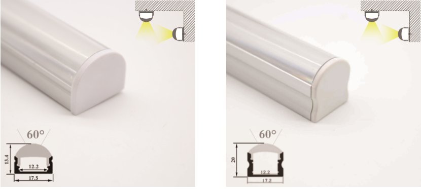 Ray_Ledlight's tweet image. Led aluminum profiles with lens...