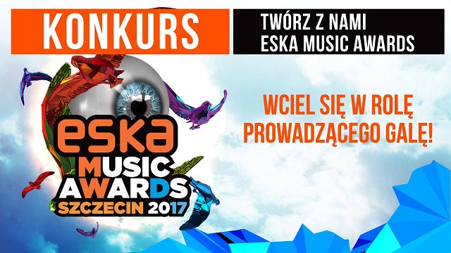 eska_pl's tweet image. Wciel się w prowadzącego galę #EMA2017 i wygraj niesamowite nagrody! 
eska.pl/news/eska_musi…