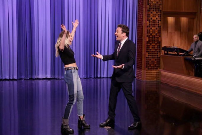 TeamMCAussie's tweet image. Apparently Miley will be on @FallonTonight on Wednesday June the 14th!