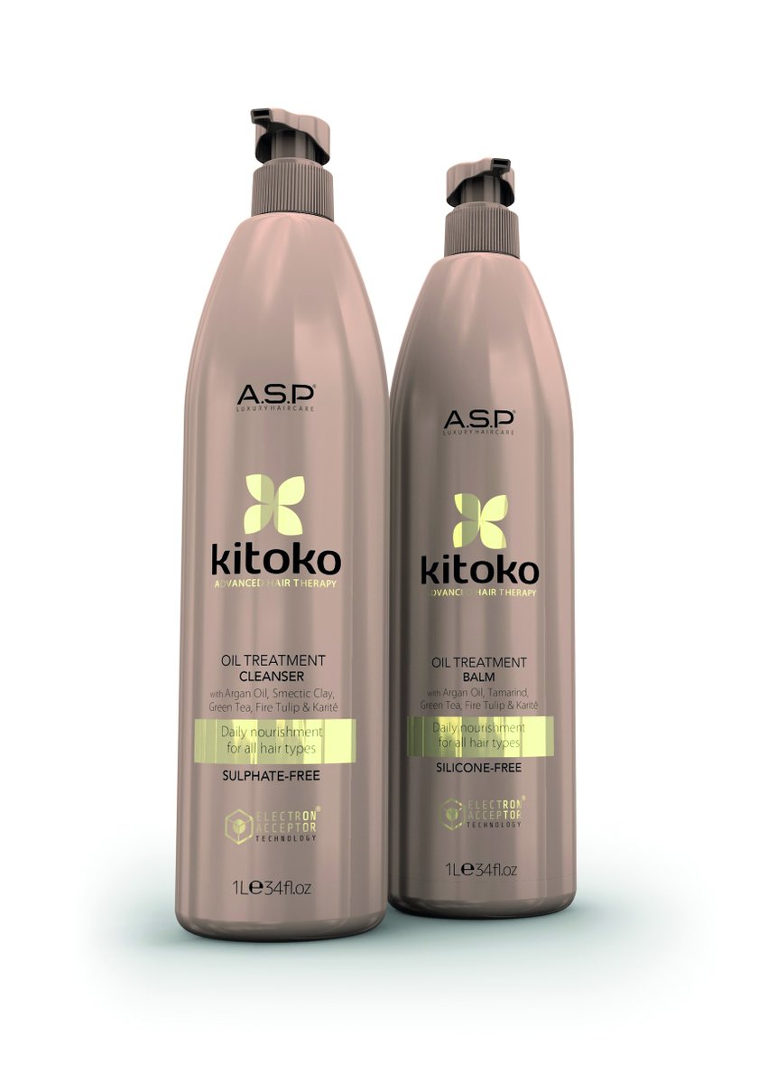 asphair's tweet photo. We know how much you guys love our #KitokoOil Cleanser & Balm in the salon, so due to popular demand we're now launching them in 1L sizes! https://t.co/wMLKy0kNDi