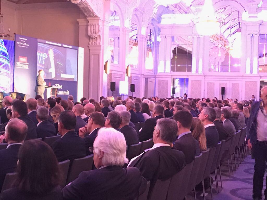 IoH_Online's tweet photo. "Don't stick with the status quo. Let's be the people who make changes for the better." Ed Balls #BHASummit https://t.co/iMxTa8h2ju