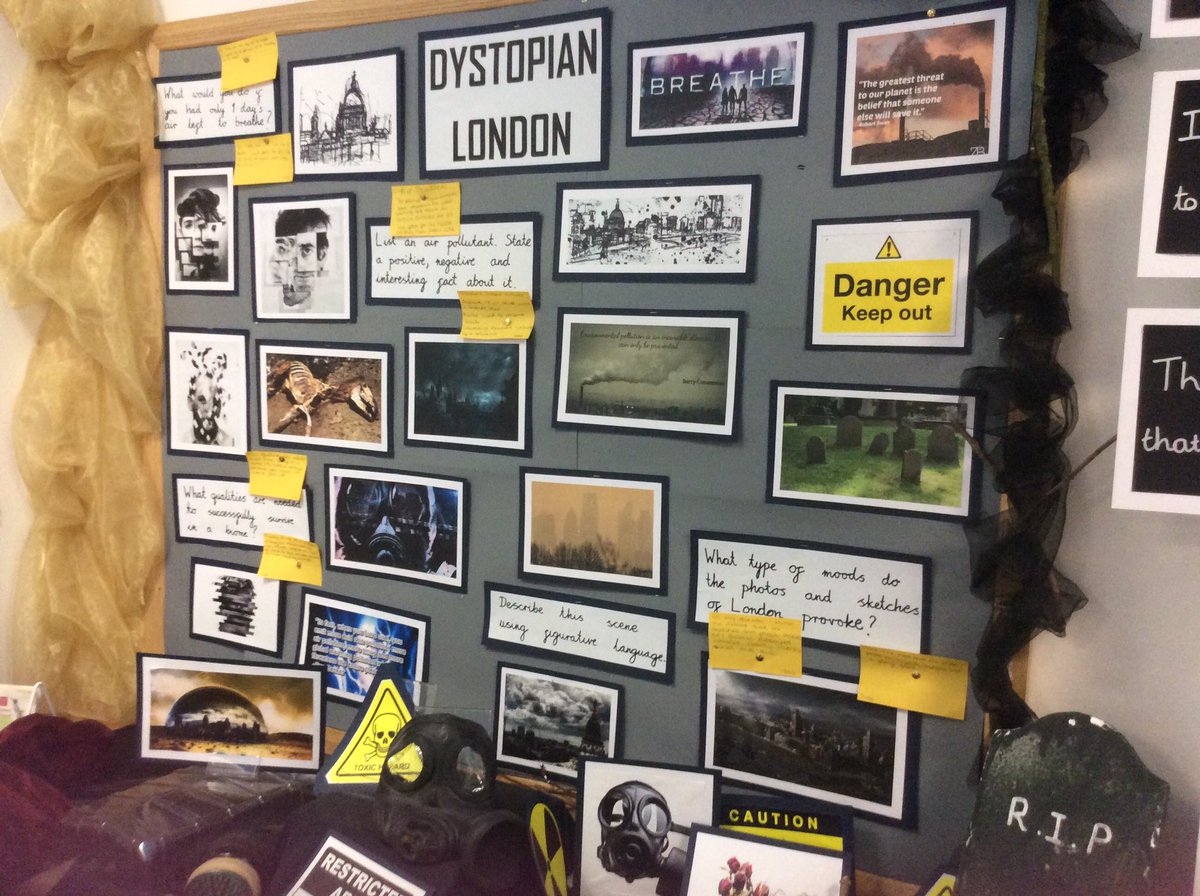 Pupil voice already captured for our new topic- Dystopian London. We are really excited about our new topic.