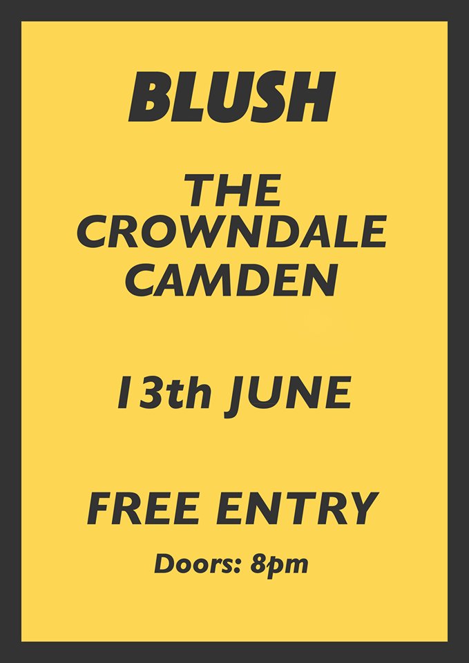 Those <a href="/blushsucks/">BLUSH</a> guys play Camden next week. FREE ENTRY.
Go see them doing stuff like this:
youtu.be/Rh2eqmjlC0g
xxxx