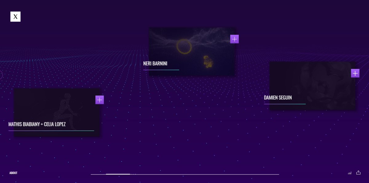 LSD_Lysergid's tweet image. Great experiments

→ devx.ddd.it
→ Presented by @monogridstudio 

#3D #Creativedev #Experiments #Web
v @thefwa