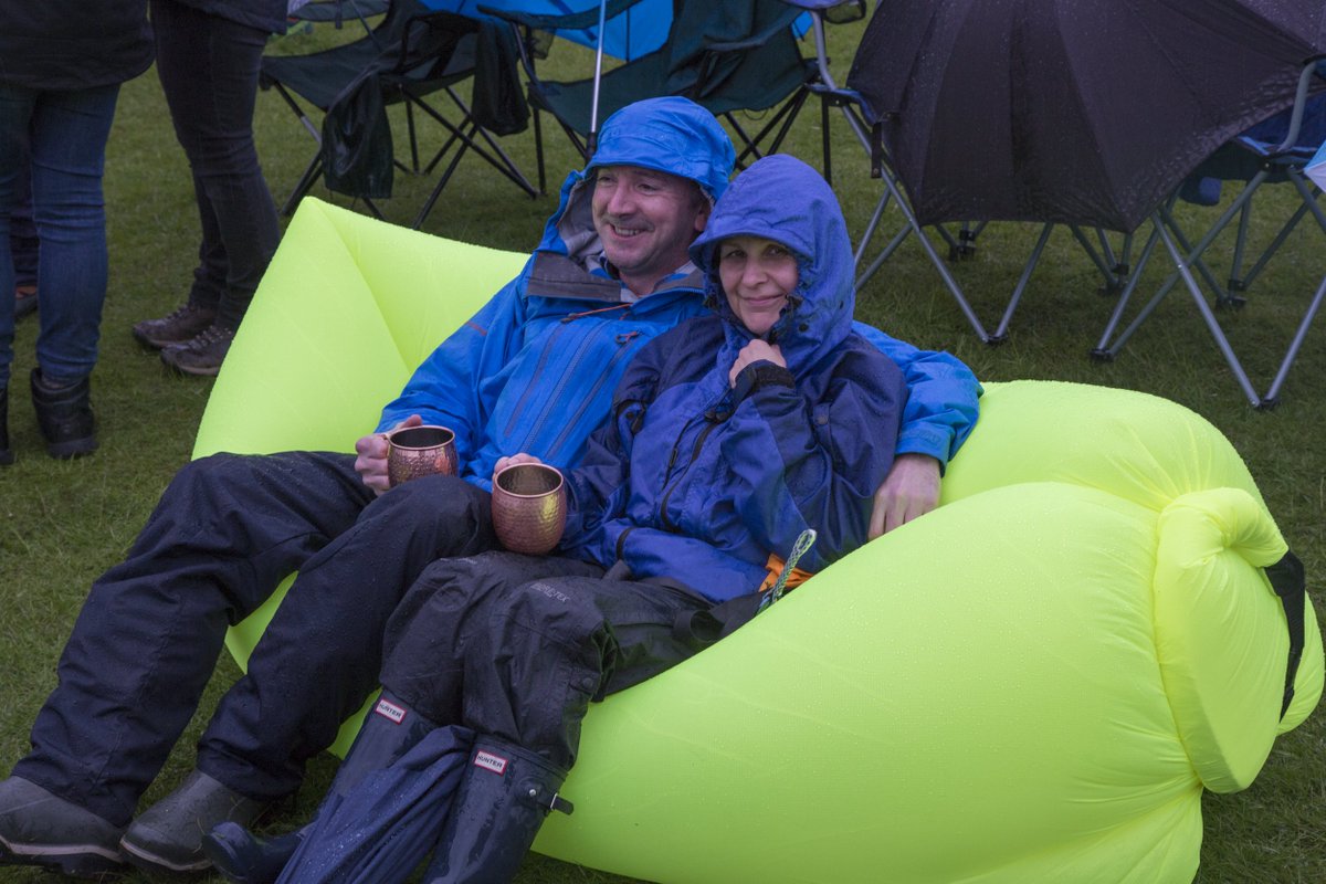 No Rain No Gain. It may be wet and windy, but we love a challenge + we know you do too. Didn't stop you last year, won't this year #KMFRain