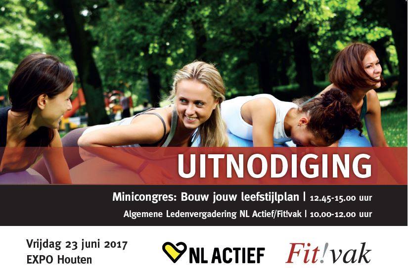 Kom ook naar ons congres op vrijdag 23 juni bij <a href="/ExpoHouten/">Expo Houten</a> en ontvang gratis het boek 'Bouw jouw leefstijlplan'! fitvak.com/evenementen/21…
