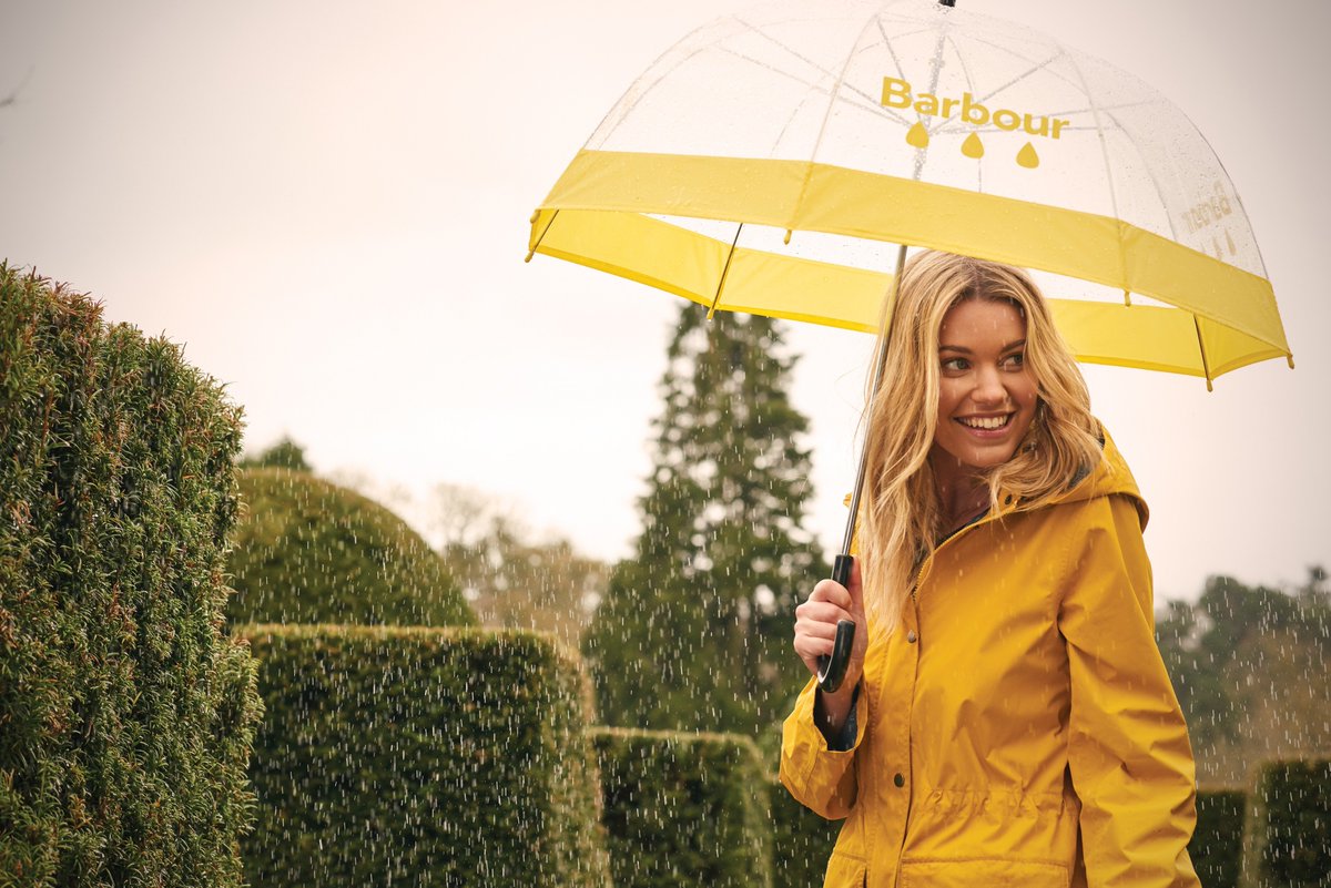 houseoffraser's tweet photo. #Rain, rain go away. Luckily, @Barbour's #WeatherComfort collection has got you covered (literally) https://t.co/z4X81120GI https://t.co/fW140vXG34