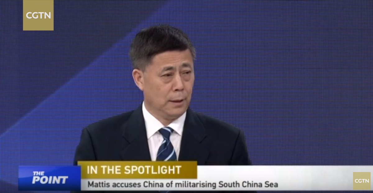 LiuXininBeijing's tweet photo. VP of China Naval Research Institute on #ShangriLaDialogue #SCSea &amp; US #AsiaPacific policy https://t.co/3HYasaljPL U won't want to miss it! https://t.co/3mExYQQZ0o
