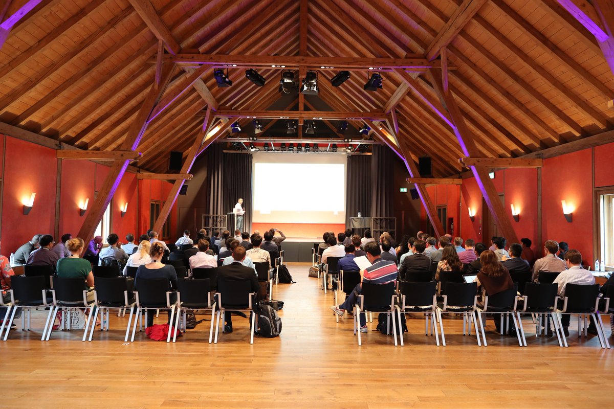 whc2017's tweet photo. The first workshops are running. Innovative talks in historical location #WHC17 #Worldhaptics #Fuerstenfeldbruck https://t.co/ihRKIZKBnB