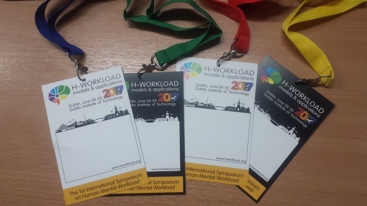 h_workload's tweet photo. #hworkload2017 getting ready for the most exciting conference on #mentalworkload  of the year.  Come join us! https://t.co/51cNVrFXeU https://t.co/Ro6WbsDVfJ