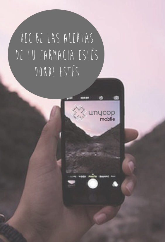 Unycop's tweet photo. ¡Con #UnycopMobile podrás saber todo lo que pasa en tu #Farmacia estas vacaciones! https://t.co/oHOZTGYKBC #PresumedeFarmacia https://t.co/X2JdmAAcxA
