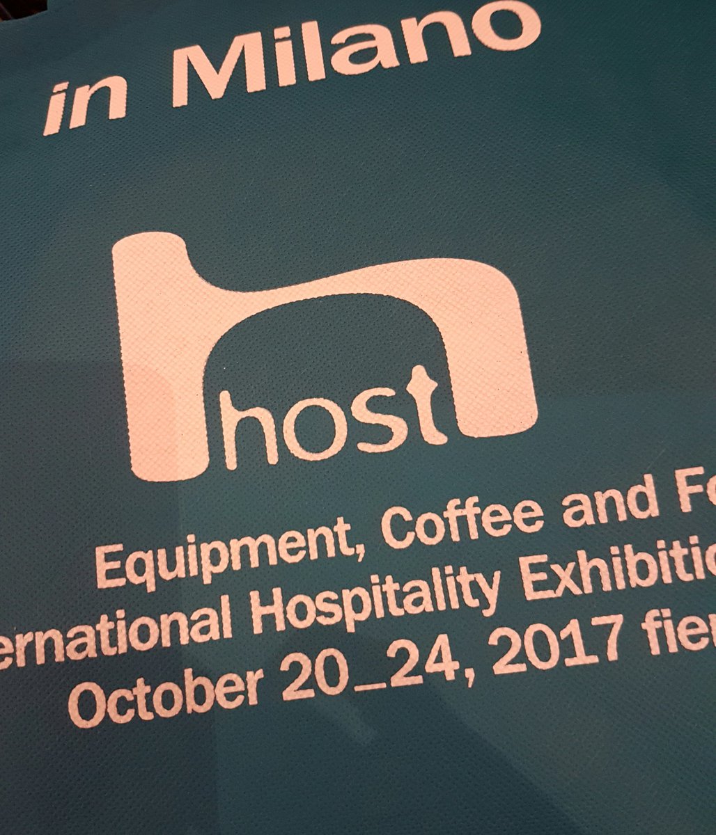 Si presenta #host2017. 1800 aziende per fare grande il #MadeInItaly. Noi ci saremo <a href="/FieraMilanoSpa/">Fiera Milano</a> #food #hospitality
