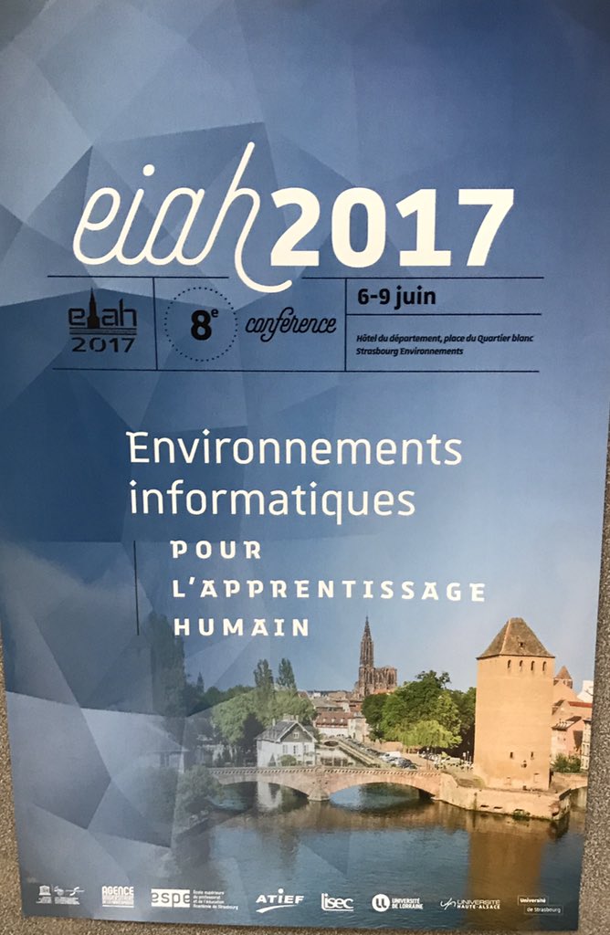 Brunodelievre's tweet photo. #EIAH2017 https://t.co/HQ7XXEBFt1