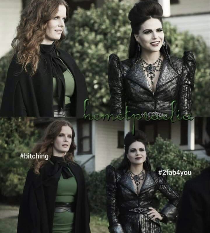 that one time wicked and evil reunited to bitch it out #SNAFUAT #EvilRegals #WickedAlwaysWins