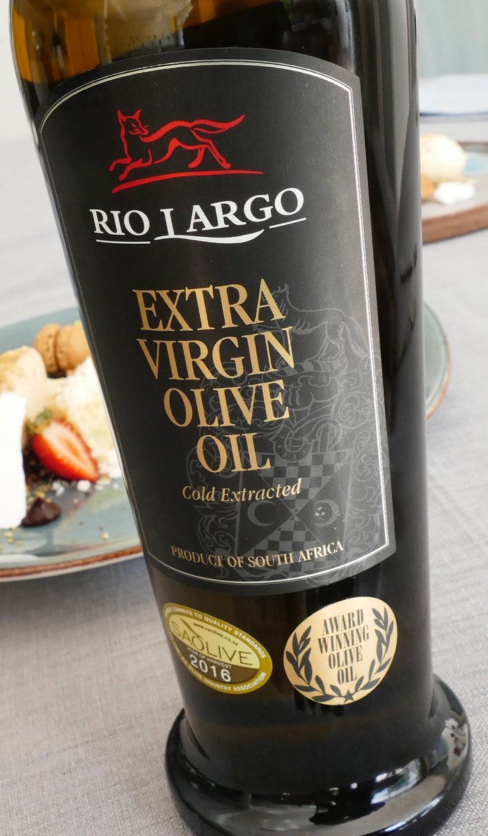 An olive oil that lives up to a fine reputation <a href="/Rio_Largo/">Rio Largo Estate</a> #InterHotelChallenge <a href="/capsicumcooking/">Capsicum Culinary Studio</a>