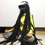 くっそワロタｗドレッドヘアーがＰＳＶＲを装着するとこうなる!