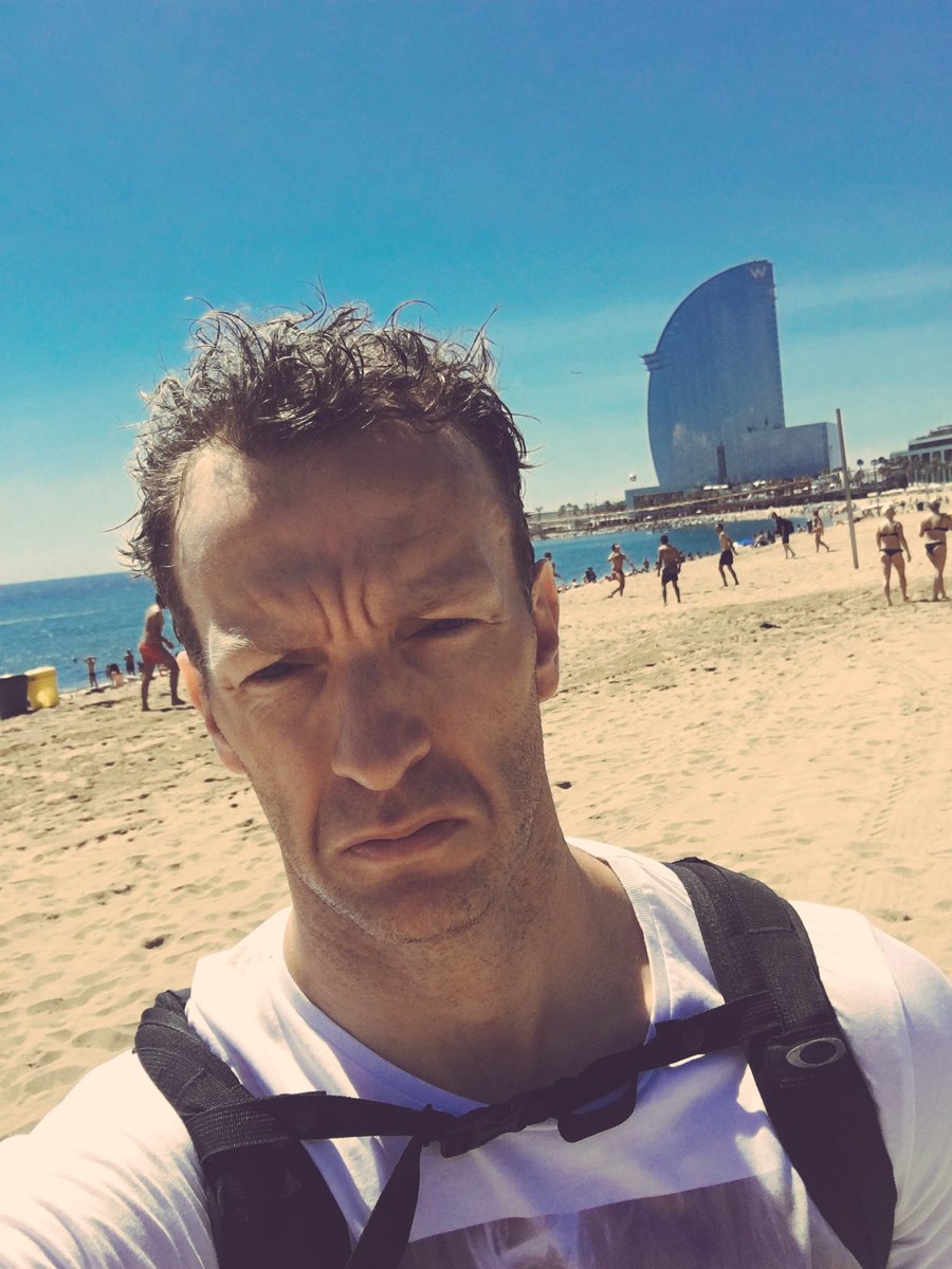 ❤️ Barcelona but not sure the Constant smell of #NUTELLA is helping my Chocolate Fasting #london2017 #ParaAthletics