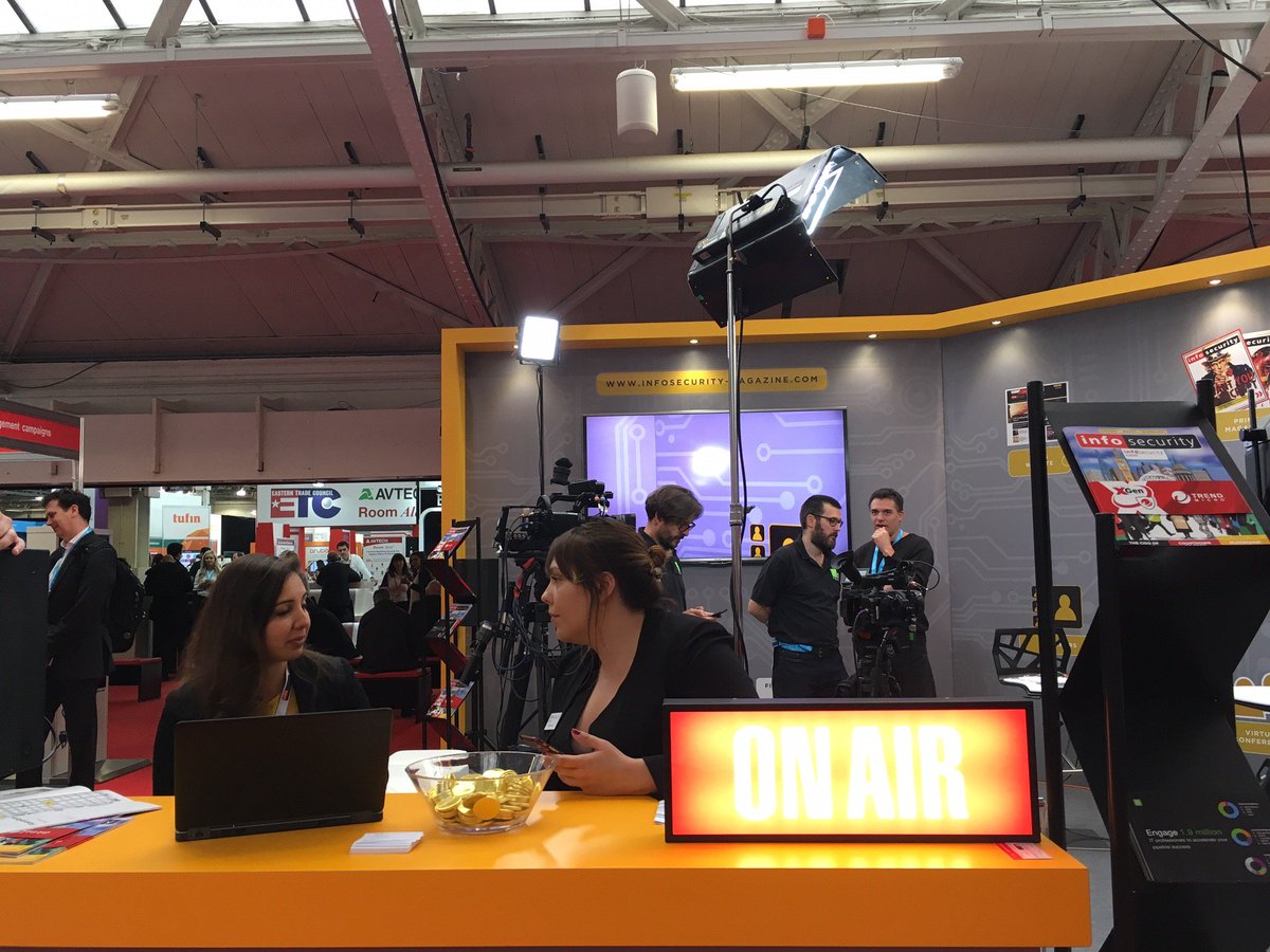 Infosecurity's tweet image. Just over 2 hours in to #infosec17 and the buzz seems to be spreading around the venue