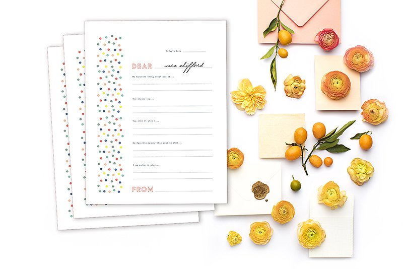 Reflect on the year w/ your kiddos &amp; give teachers some gratitude. #schoolsoutforsummer #FreeDownload #LittleNest buff.ly/2sNb8TS