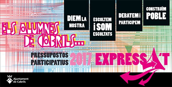 ajcabrils's tweet photo. Projecte #Expressat: els representats dels centres educatius de #Cabrils ja han triat les 3 propostes que votaran els alumnes aquest dijous. https://t.co/tRB7pCmAgX