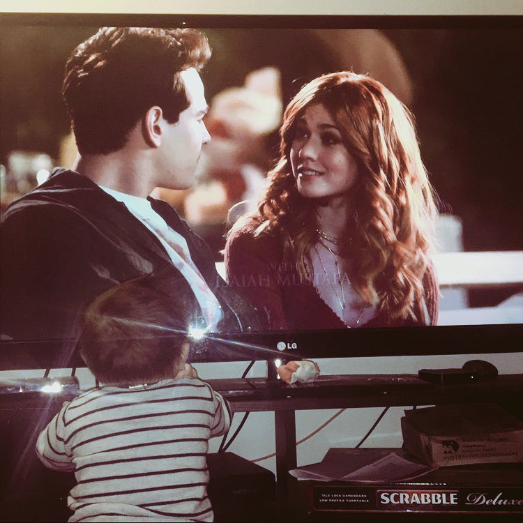 Shadowhunters youngest fan?
<a href="/FreeformTV/">Freeform</a> <a href="/ShadowhuntersTV/">Shadowhunters</a> <a href="/NetflixANZ/">Netflix ANZ</a> <a href="/cassieclare/">Cassandra Clare</a> <a href="/Kat_McNamara/">Katherine McNamara</a> <a href="/arosende/">🍷</a>