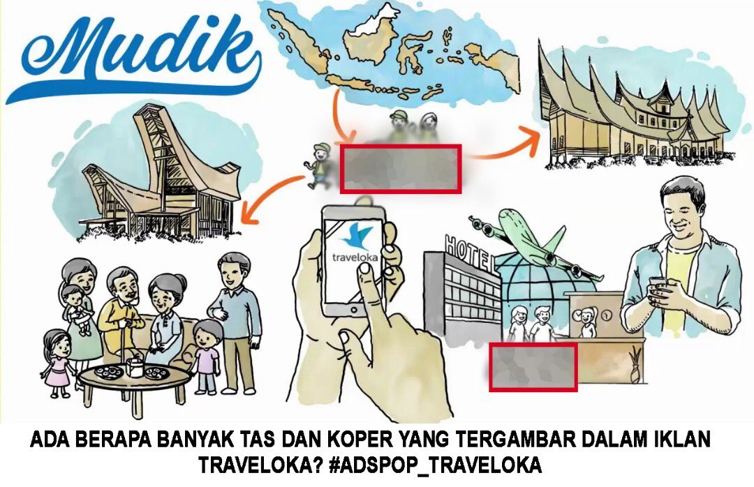 TRANS7's tweet photo. Pertanyaan:
Ada berapa banyak tas dan koper yang tergambar dalam iklan @traveloka?

Jawab dg me-reply tweet dan sertakan #ADSPOP_TRAVELOKA https://t.co/YgpfHjvrEB