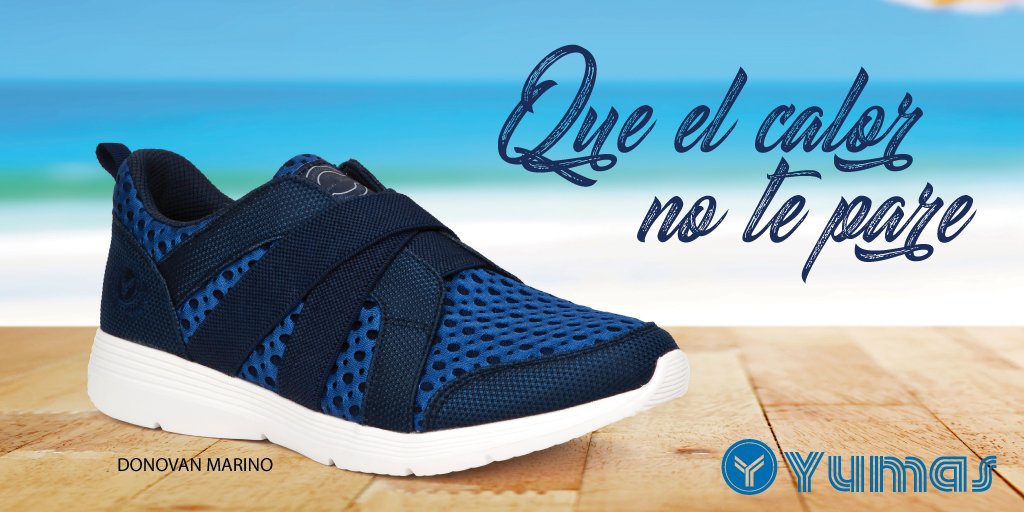 YumasCalzado's tweet photo. ¡Qué el calor🌞 no te pare! Gana nuestras Yumas Donovan y camina fresquísimo. Participa:
❗Síguenos
‼Inscríbete https://t.co/8kJktYN9xI
 ✅RT https://t.co/B3WLDN8C9h