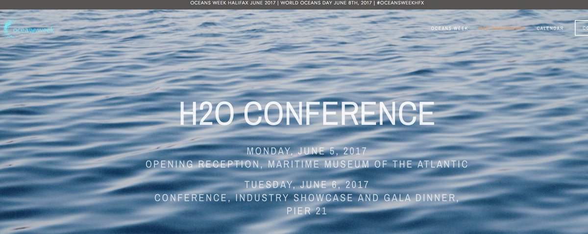 mcinnescooper's tweet image. Going to #H20Conference today! Looking forward to a powerful series of topics on our #BlueEconomy! @Fundyforce @CapeSharpTidal #TidalEnergy