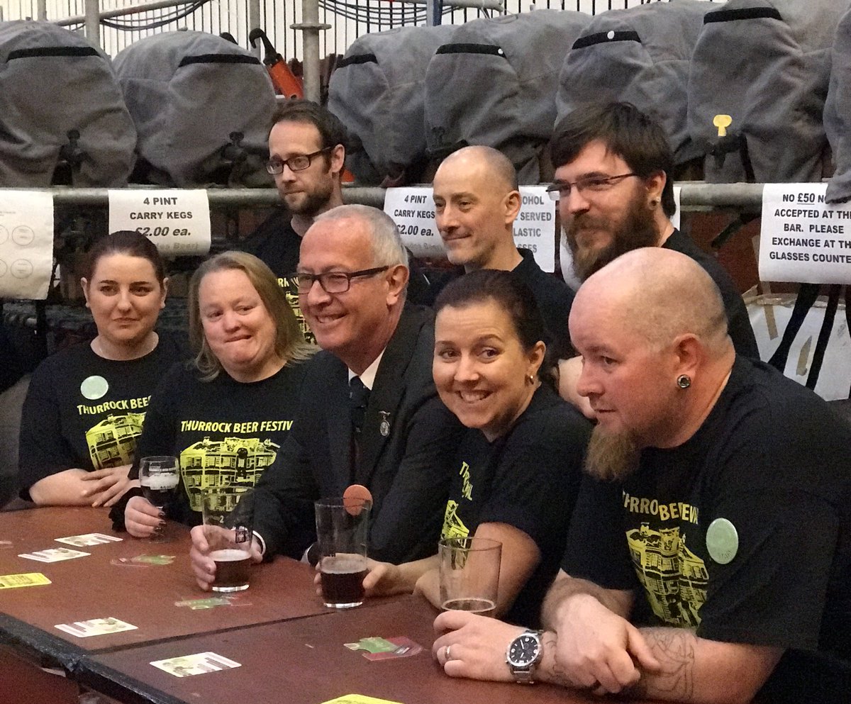 ThurrockCAMRA's tweet photo. Beer festival 2017 is open for business! #thurrock #thurrockbeerfest17 https://t.co/qKOTFpl9x8