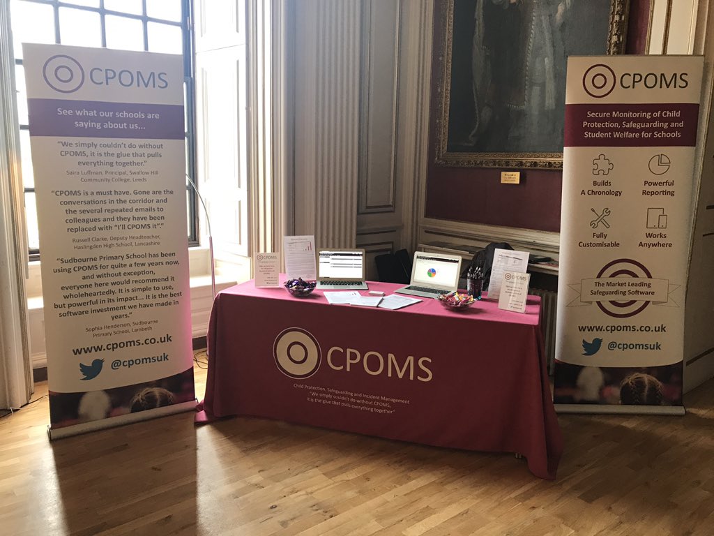 CPOMSUK's tweet photo. Delighted to be at the #KSC17 Conference @KimboltonSchool sharing #CPOMS with @CambsCC schools and communities #no1solution #safeguarding https://t.co/BDeXDPOQrC